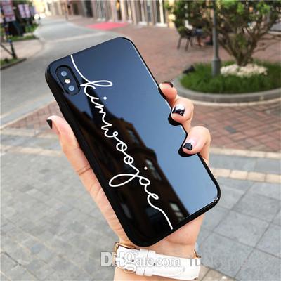 Cursive Custom Name Glass Case