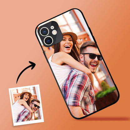 Custom Personalised Glass Photo Case