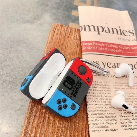 NINTENDO SWITCH SILICONE AIRPODS PRO 2 CASE COVER