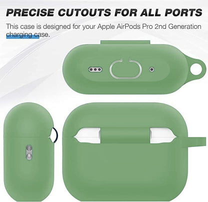 Airpods Pro 2 Soft Silicon Case - Green