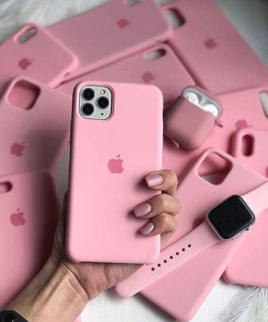 IPhone Liquid Silicone Case (Pink)