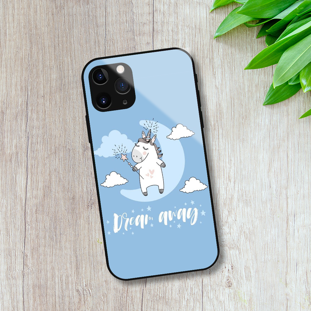 Dream Away Unicorn Glass Case