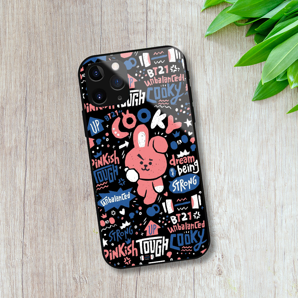 BT21 Toon Amazing Glass Case