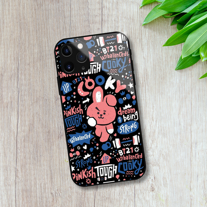 BT21 Toon Amazing Glass Case