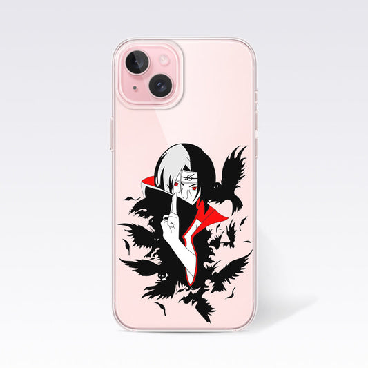 Itachi Uchiha Anime Clear Silicon Cover