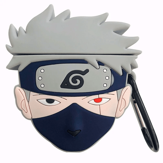 ANIME KAKASHI HATAKE SILICONE AIRPODS CASE COVER FOR 1/2, 3 AND AIRPODS PRO
