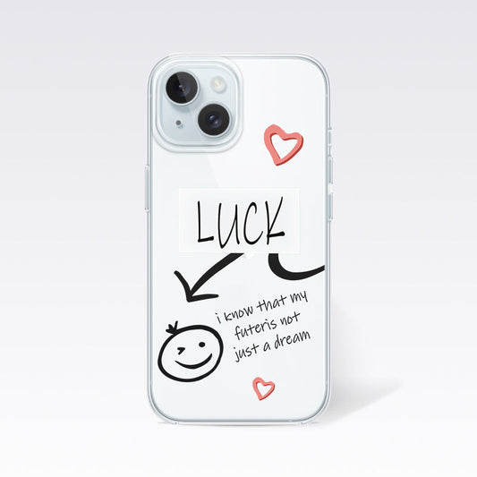 Luck Not a Dram Clear Silicon Cover