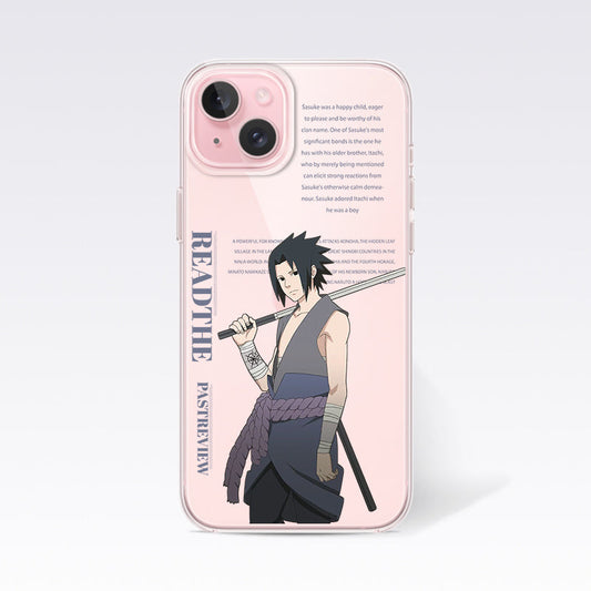 Sasuke Anime Clear Silicon Cover
