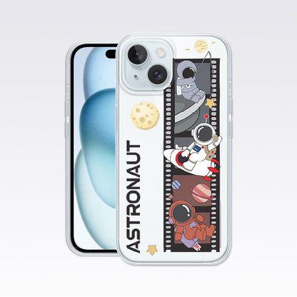 Space Astronaut V2-Astronauts Film Clear Silicon Cover