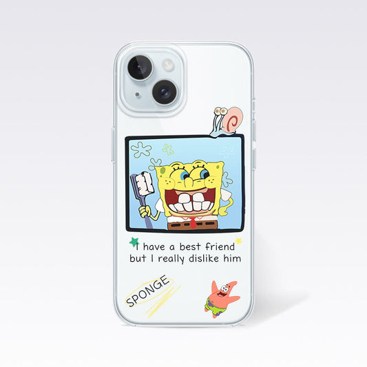 Spongebob Squarepatns- Spongebob Clear Silicon Cover