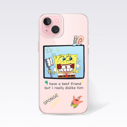 Spongebob Squarepatns- Spongebob Clear Silicon Cover