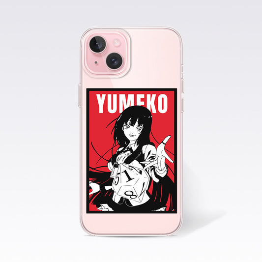 Yumeko- Kakegurui Anime Clear Silicon Cover