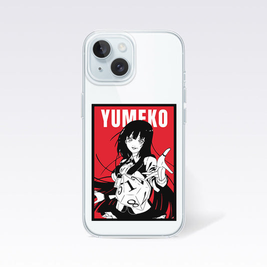 Yumeko- Kakegurui Anime Clear Silicon Cover