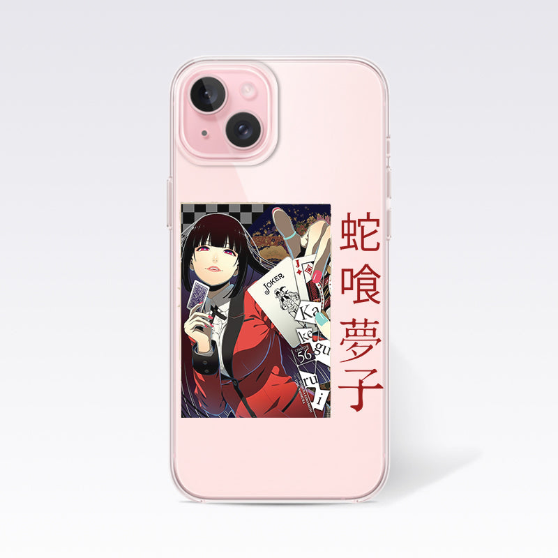 Yumeko- Kakegurui V2 Anime Clear Silicon Cover