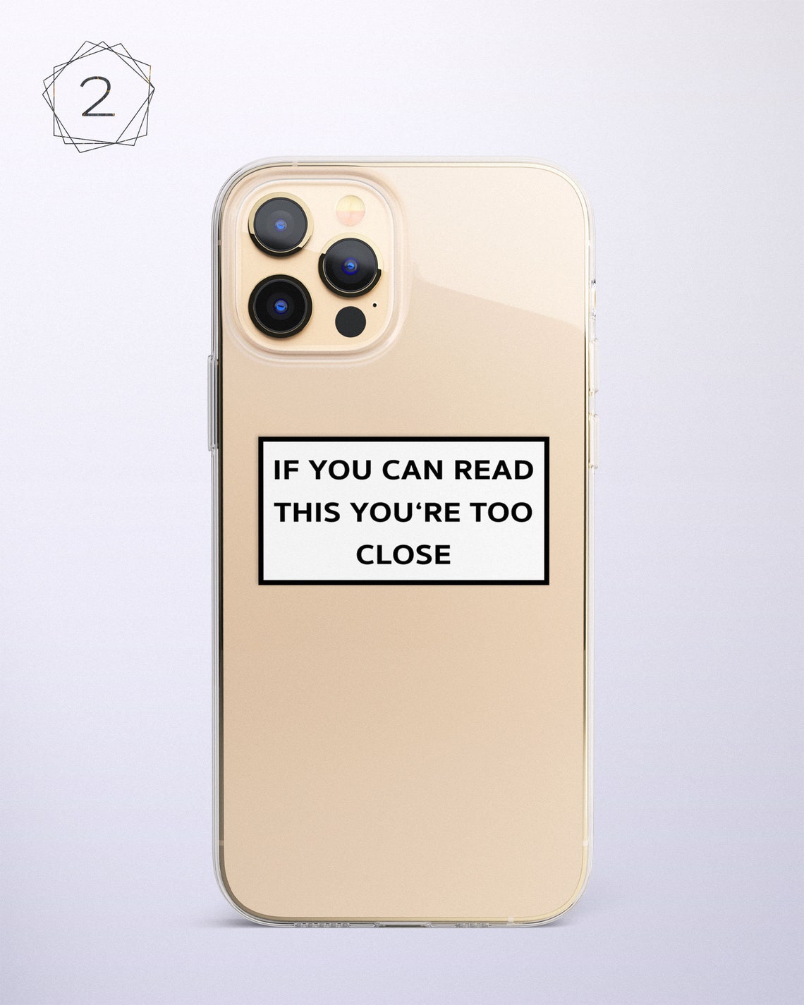 Aesthetic Life's Quote Clear Silicon Case Cover